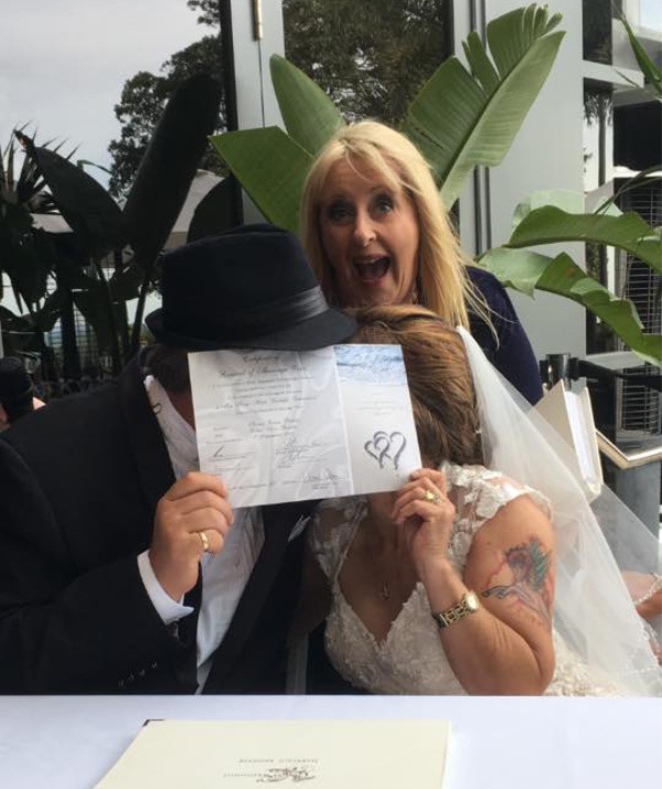 Debbie and Tom